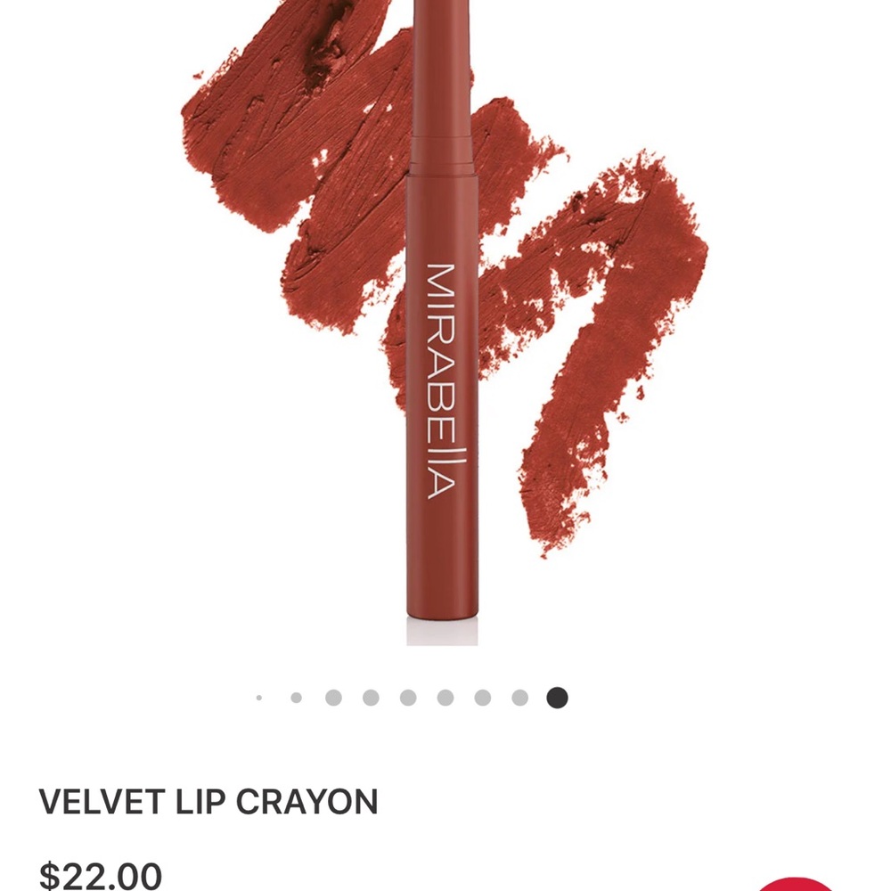 Mirabella Velvet Lip Crayon Nearly Nude | Matte Lipstick Crayon | NIB